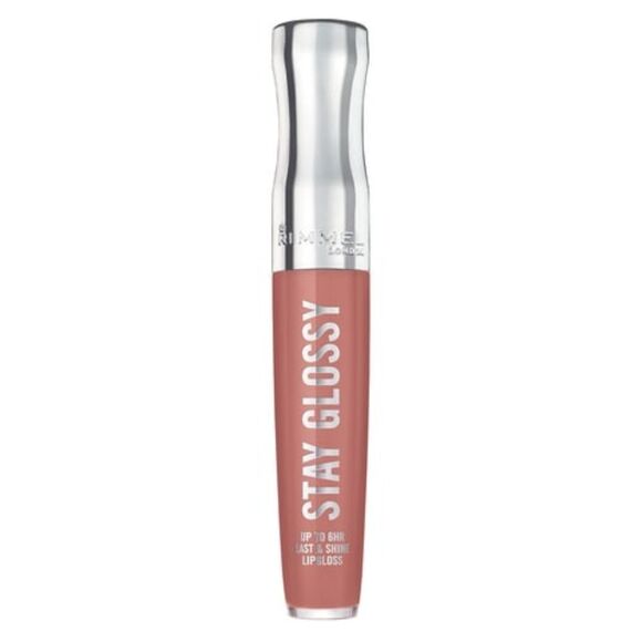 NWT Rimmel Stay Glossy Lipgloss Grind Time & Bare Minimum Bundle of 2 - Picture 6 of 9